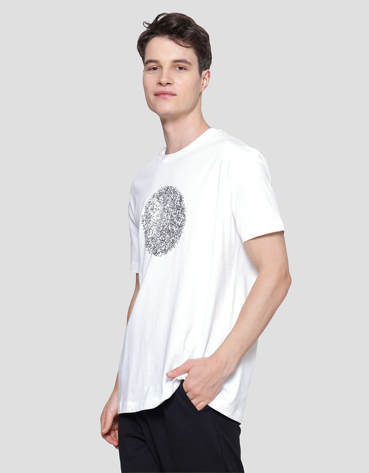 Cole Geometric Round Graphic Kaos Pria
