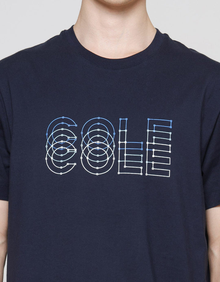 Cole Orbit Graphic Kaos Casual Pria