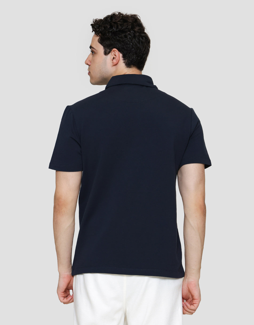 Cole NYC Twill Men's Collared T-Shirt