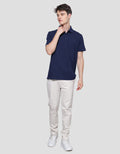 Cole Fancy Solid Men's Polo Shirt