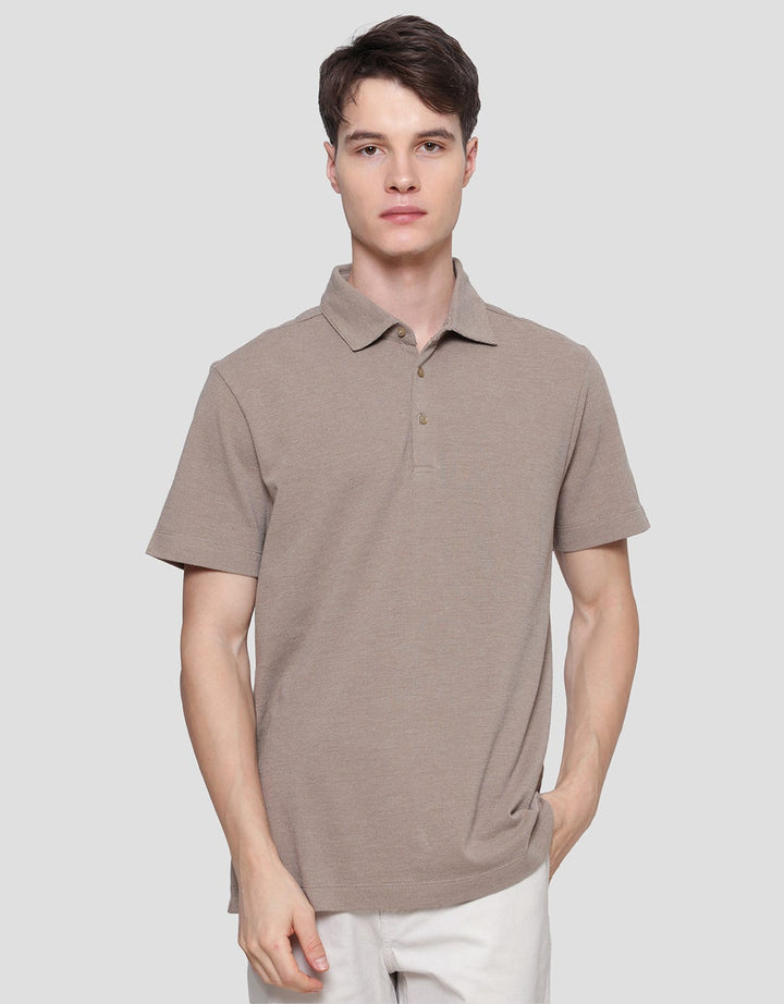 Cole Fancy Solid  Kaos Polo Pria