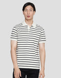 Cole Stripe Classic Men's Collared T-Shirt