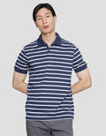 Cole Stripe Classic Men's Collared T-Shirt
