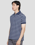 Cole Stripe Classic Men's Collared T-Shirt