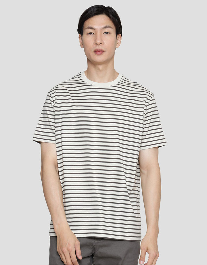 Cole Stripes Basic Men's Short Sleeve T-Shirt