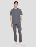 Cole Stripes Basic Men's Short Sleeve T-Shirt