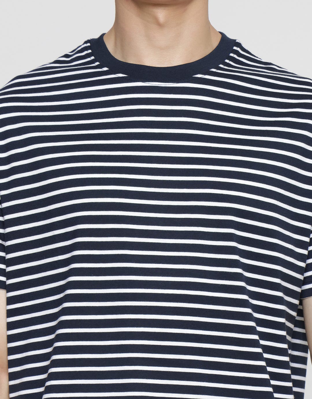 Cole Stripes Basic Men's Short Sleeve T-Shirt