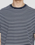 Cole Stripes Basic Men's Short Sleeve T-Shirt