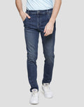 Cole Basic Slim Milea Whisker Spray Celana Denim Pria
