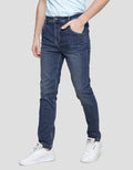 Cole Basic Slim Milea Whisker Spray Celana Denim Pria