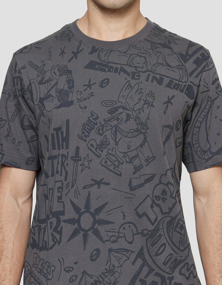 Nevada Concept Aop Tmnt Men's T-Shirt