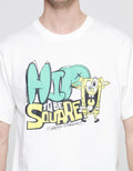 Nevada Spongebob Print Concept Men's T-Shirt