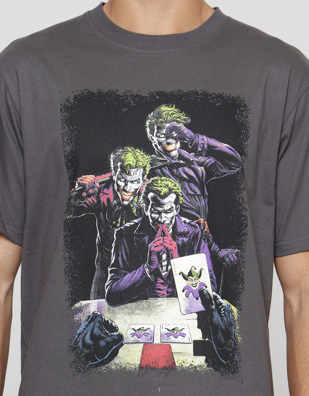 Nevada Joker Print Men's Casual T-Shirt
