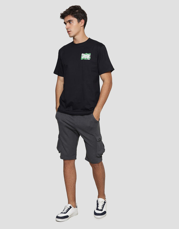 Nevada Wanted Backprint Men's Casual T-Shirt