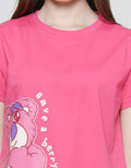 Disney Lotso Strawberry Piyama Set Wanita