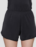St. Yves Lace V Neck Top Boxer Set Wanita