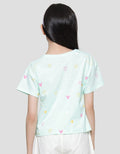 Aero Wording 100% Perfect Kaos Lengan Pendek Anak Perempuan