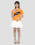 Aero Haloween 4 Bat Kaos Lengan Pendek Anak Perempuan