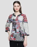 Arjuna Weda Blouse Batik Sawat Ganggengan Wanita