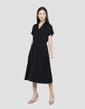 Connexion Oversla Roll Dress Wanita