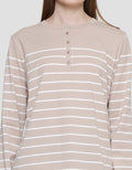 St. Yves Engineering Stripe Women's Henley Shirt 
