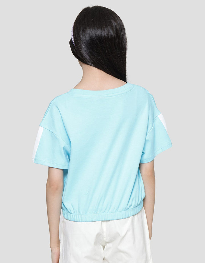 Disney Stitch Just A Phase Kaos Lengan Pendek Anak Perempuan