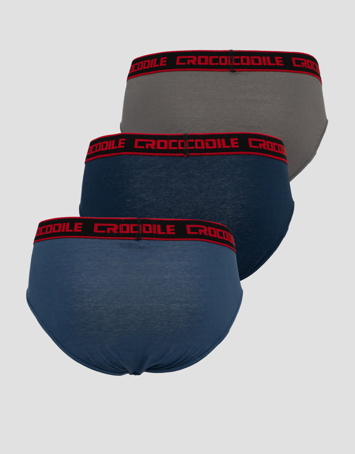 Crocodile Men's Brief Set 3 