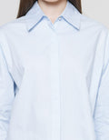 Details Basic Crop Square Women's Long Sleeve Shirt