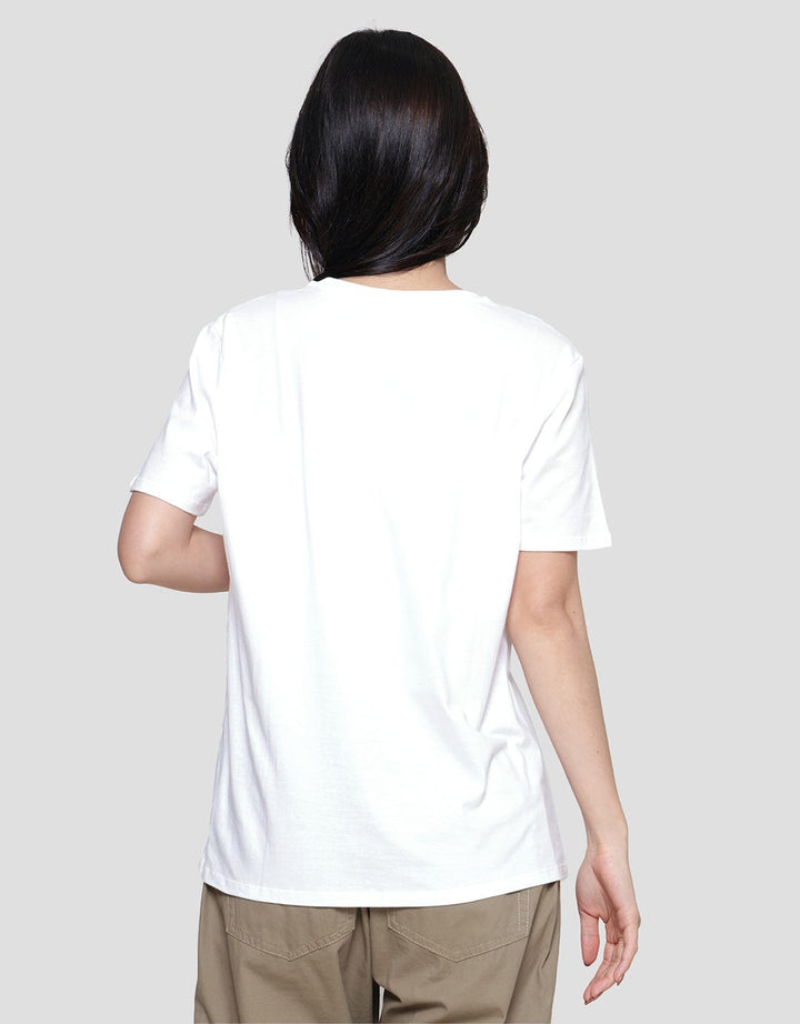 Details Regular Tee Full Blue Classic Kaos Wanita
