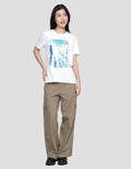 Details Regular Tee Full Blue Classic Kaos Wanita