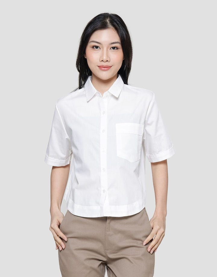 Connexion Crop Bis Easycr Women's Short Sleeve Shirt