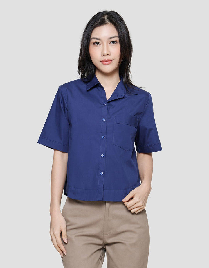 Connexion Crop Bis Easycr Women's Short Sleeve Shirt