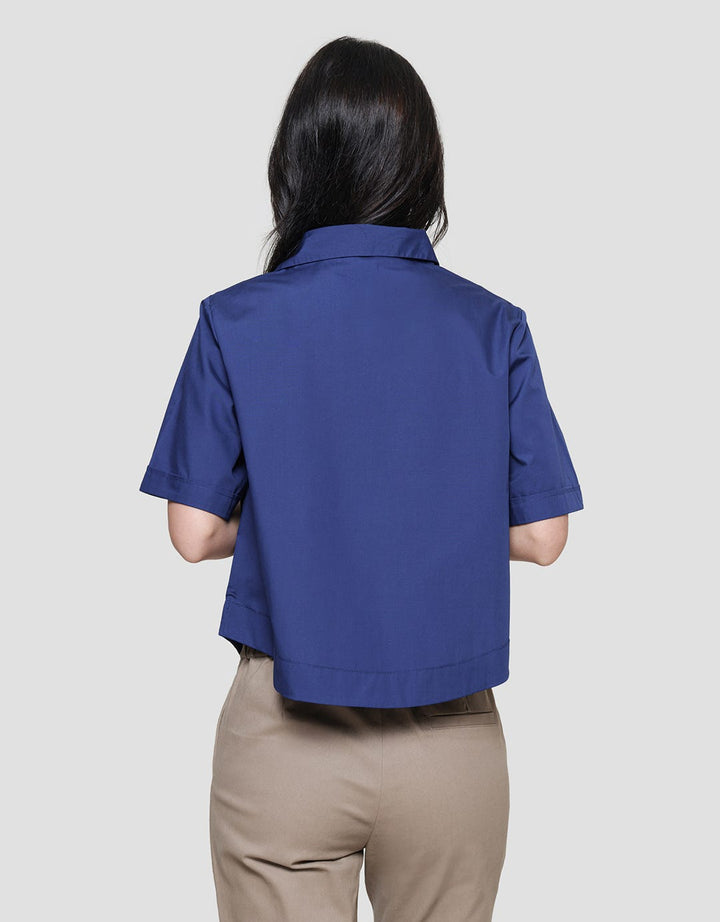 Connexion Crop Bis Easycr Women's Short Sleeve Shirt