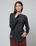 Nevada Pocket Tripe Kaos Wanita
