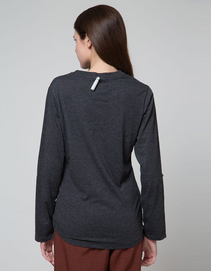 Nevada Pocket Tripe Kaos Wanita