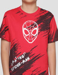 Marvel Face Spiderman Boys T-shirt