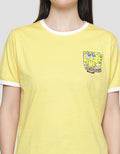 Nevada Rubber Spongbob Kaos Casual Wanita