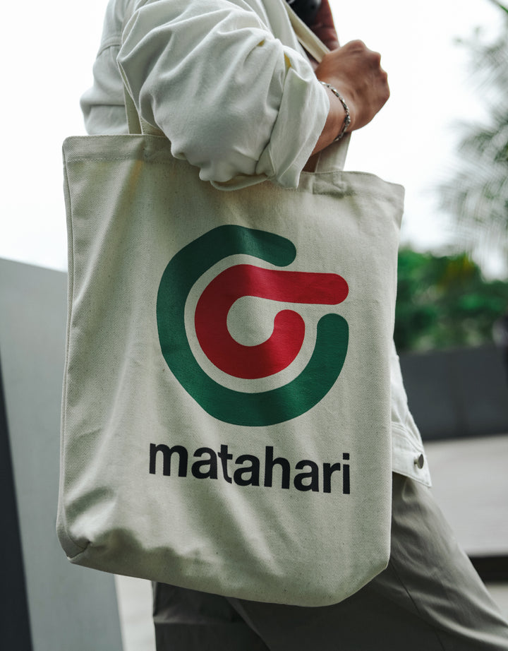 Matahari Retro Tote Bag