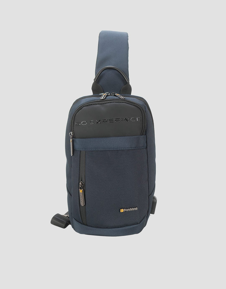 President Basic Style Chest Bag Pria