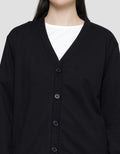 Details Basic Cardigan Kancing Wanita