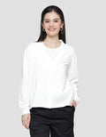 Details Basic Cardigan Kancing Wanita