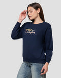 Cardinal Girl You Can Do Antything Sweater Wanita