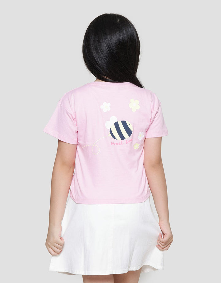 Little M Pretty Bee Kaos Anak Perempuan