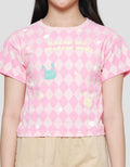 Little M Wajick Print Kaos Anak Perempuan