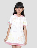 Little M Uni Fullprint Dress Anak Perempuan