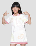 Little M Uni Fullprint Dress Anak Perempuan