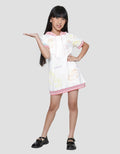 Little M Uni Fullprint Dress Anak Perempuan