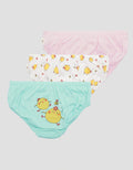 Kidz Too  Pack Of 3 Chicks Celana Dalam Anak Perempuan