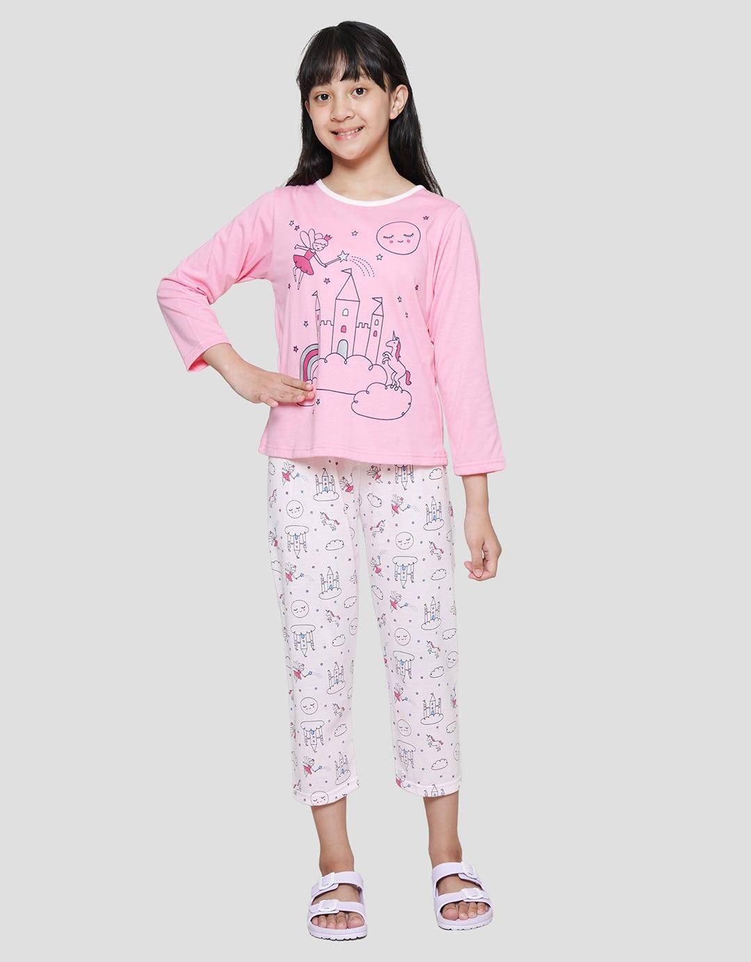 Kidz Too Fairy Tale Girls Pajamas Set