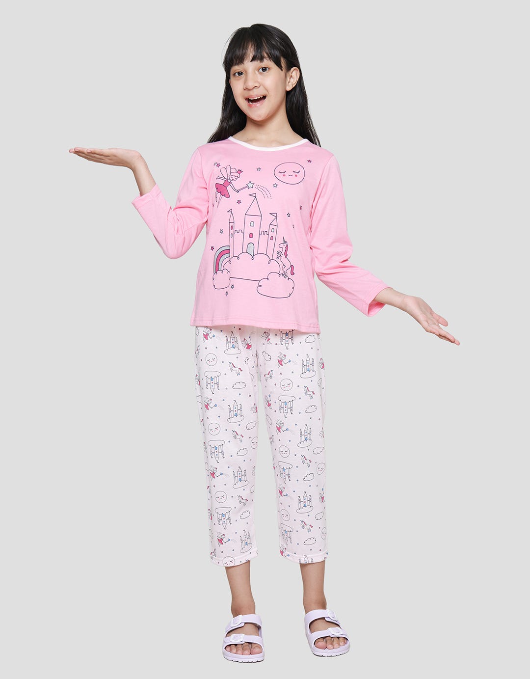 Kidz Too Fairy Tale Girls Pajamas Set